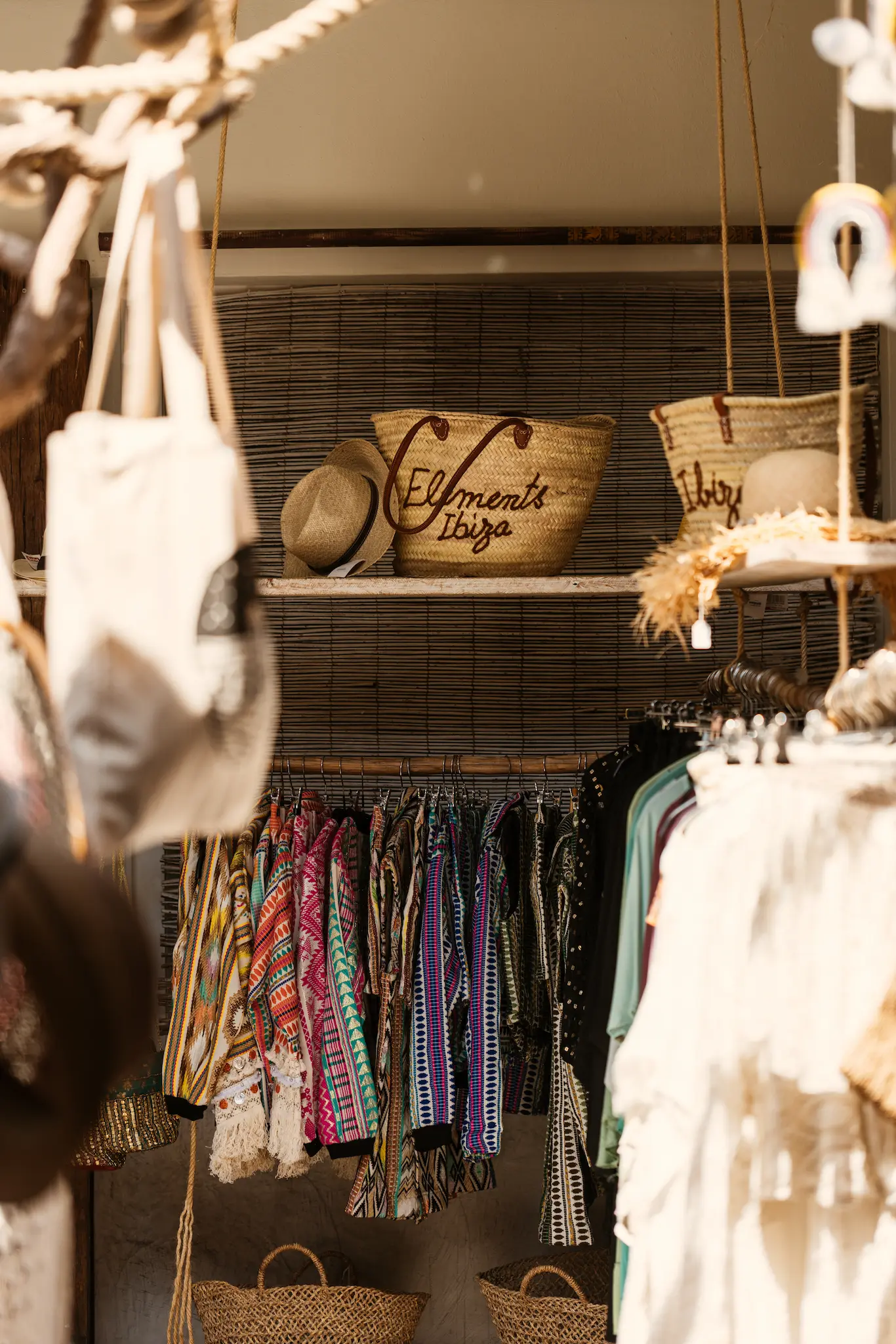 Fashion and accessories from the Elements Ibiza boutique