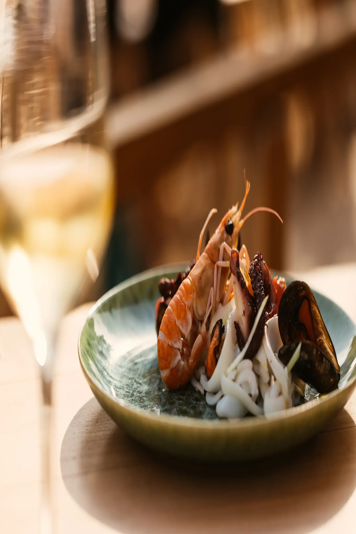 Dish from the Mediterranean menu at Elements Ibiza