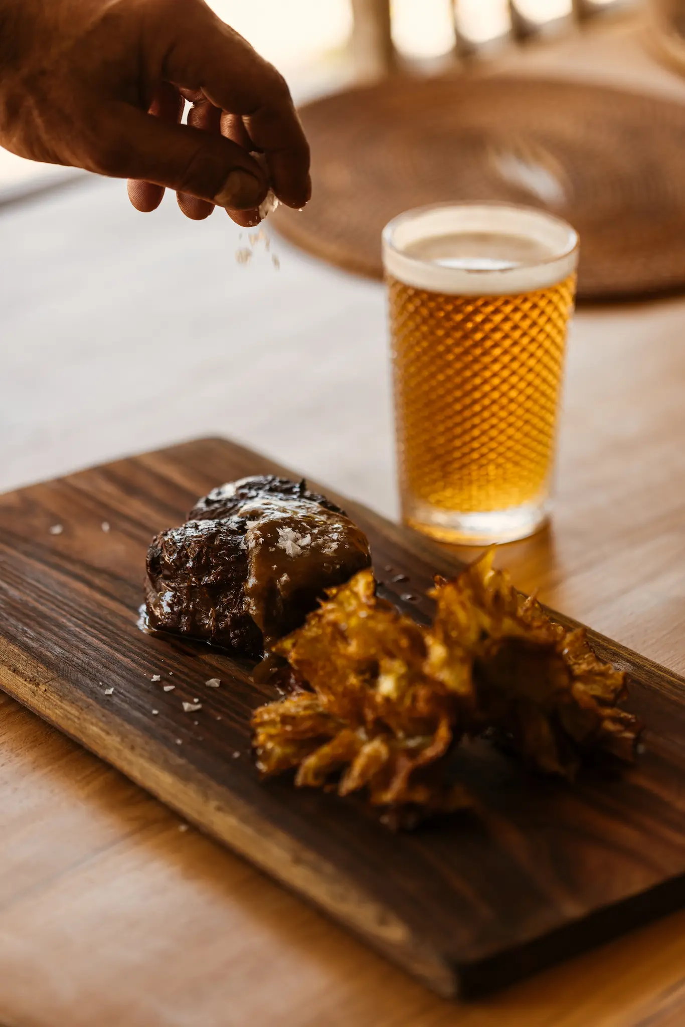 Dish from the Mediterranean menu at Elements Ibiza