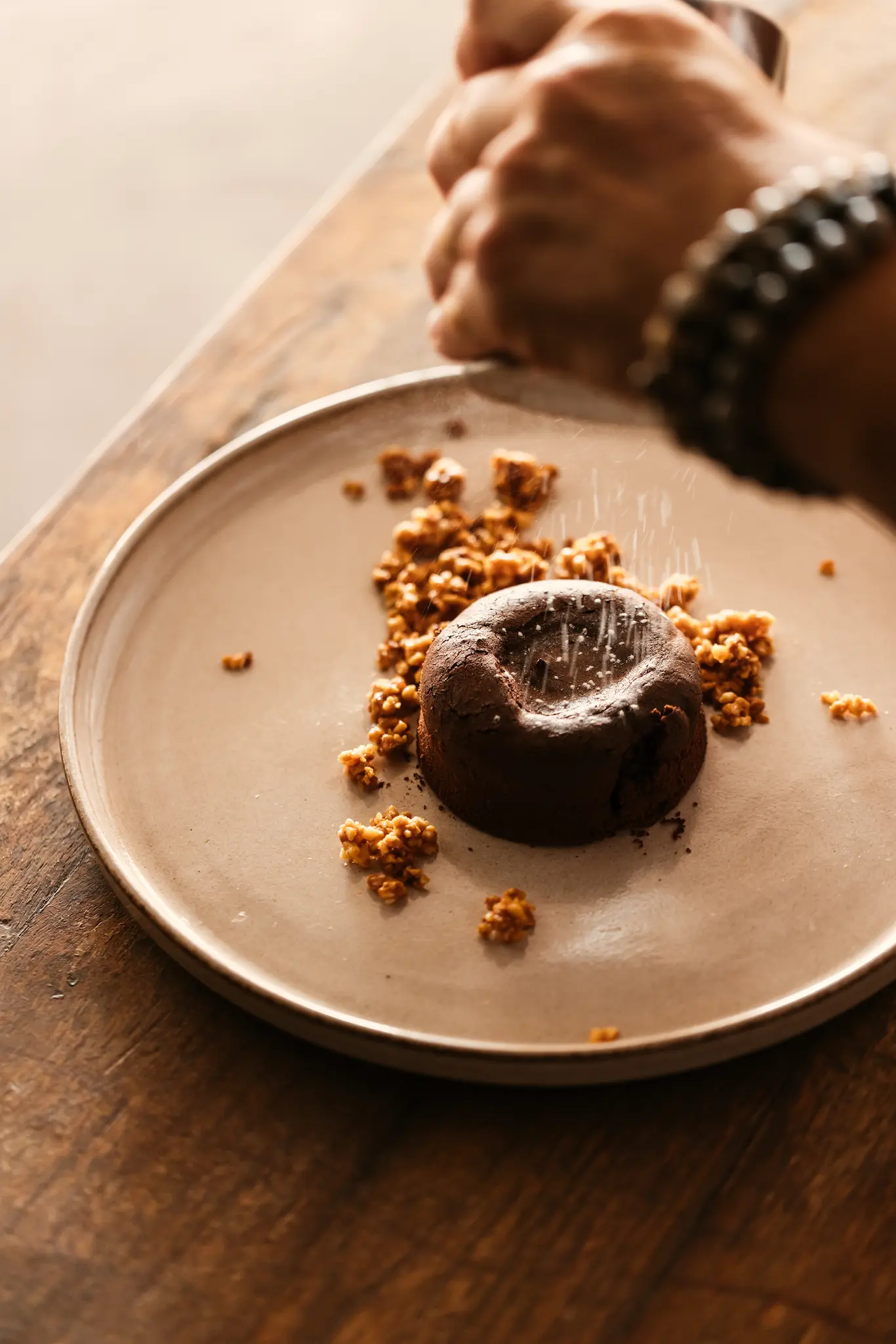 Plato del menú mediterráneo de Elements Ibiza