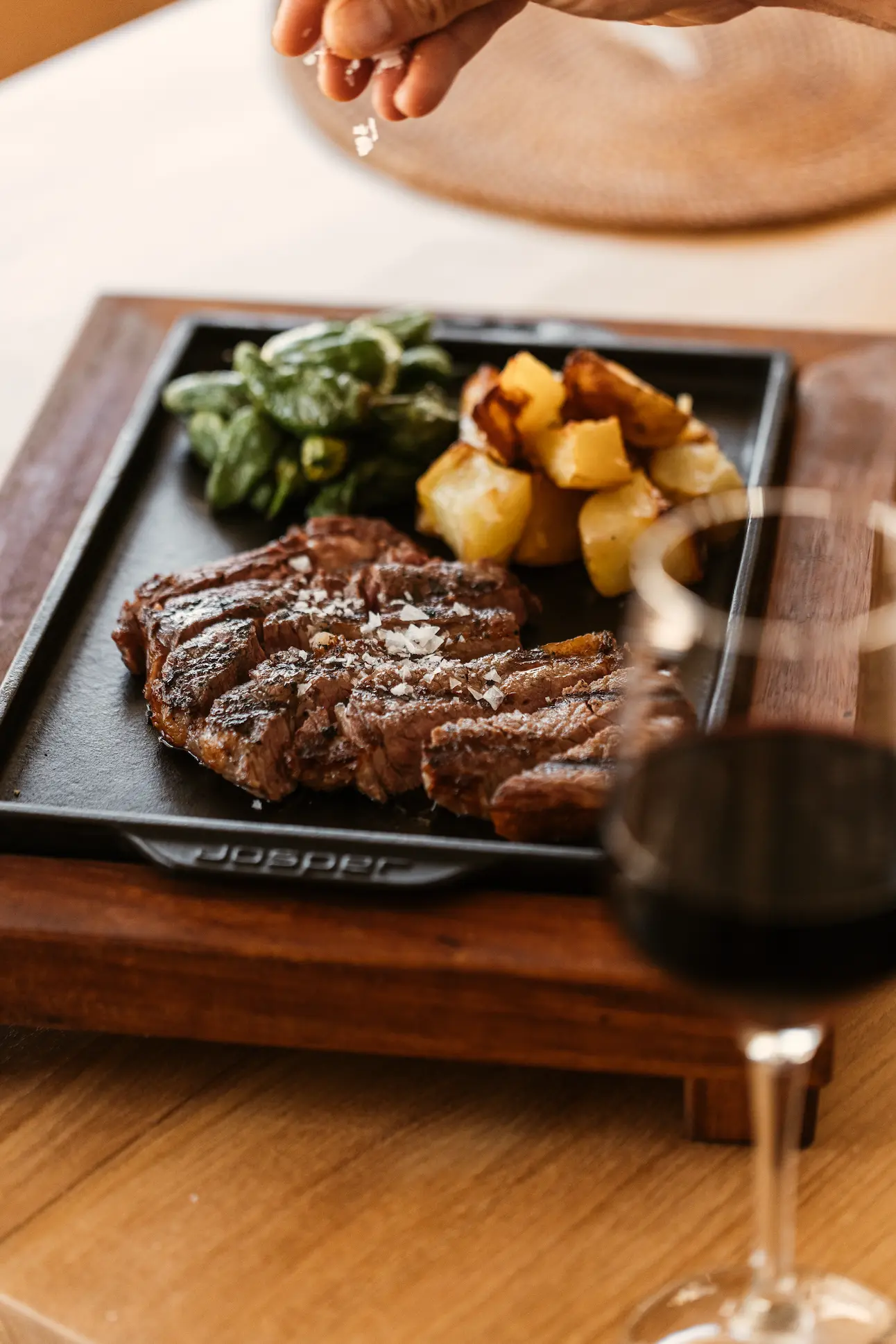 Dish from the Mediterranean menu at Elements Ibiza