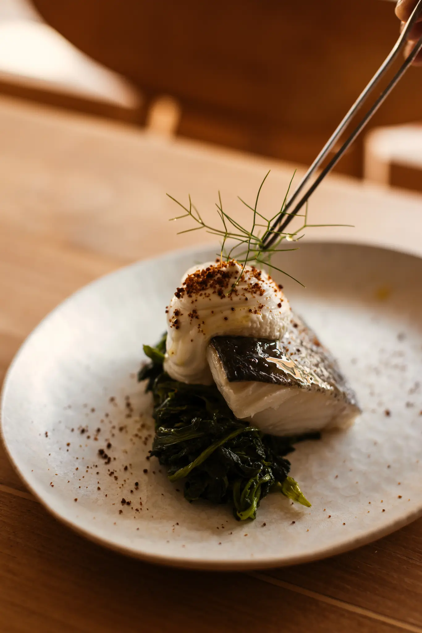 Gerecht van de mediterrane menukaart van Elements Ibiza